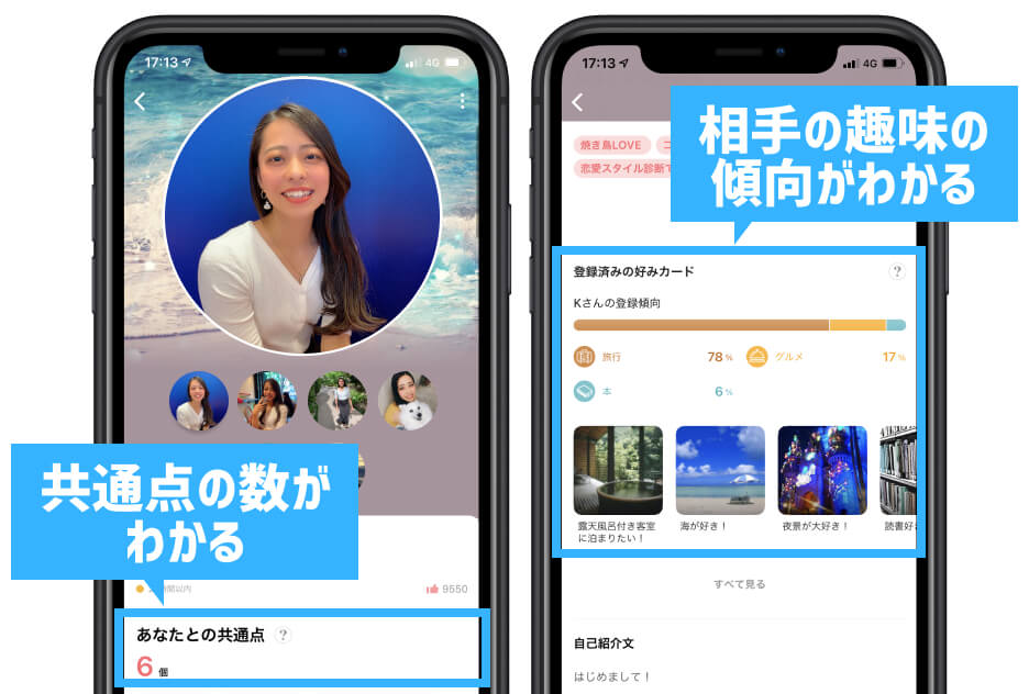 with　プロフィール趣味