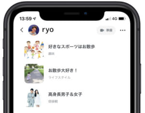 プロフィール-コミュニティ