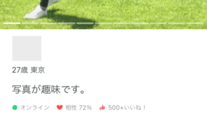 ペアーズpairs 人気会員画面